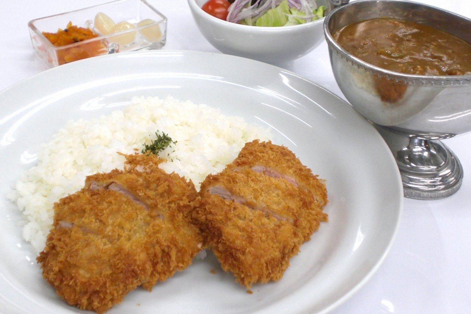 ヒレカツカレー