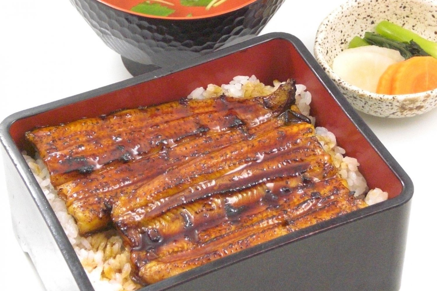 国産うなぎ重
