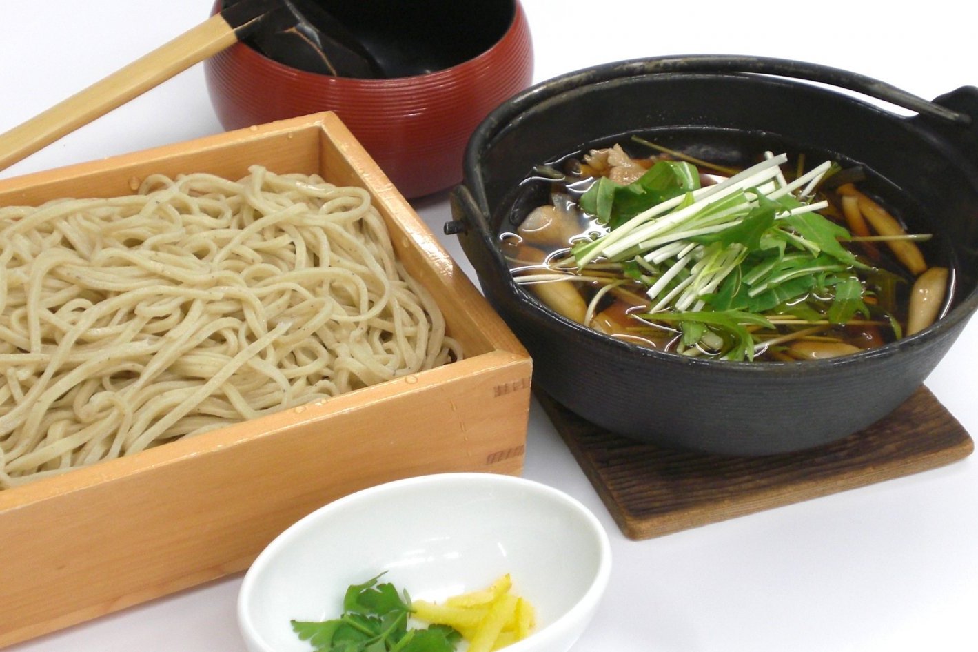 信州福味鶏つけ汁蕎麦